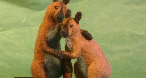Känguru Paar