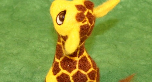 Süße Giraffe