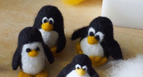 Filz Workshop – Tux Pinguin